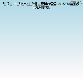 015225基金投资组合(持股)图 015225基金投资组合(持股)图