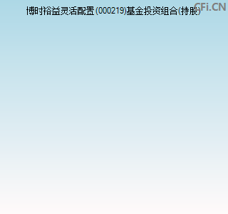 000219基金投资组合(持股)图