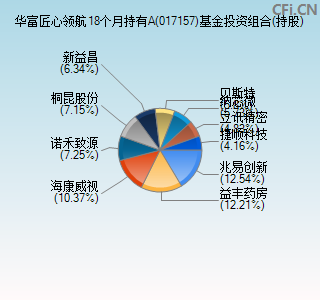 017157基金投资组合(持股)图