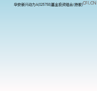 025758基金投资组合(持股)图 025758基金投资组合(持股)图