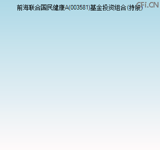 003581基金投资组合(持股)图 003581基金投资组合(持股)图
