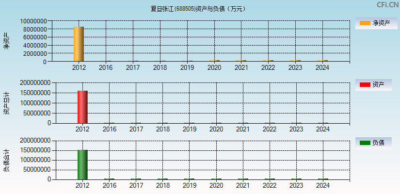 复旦张江(688505)资产负债表图