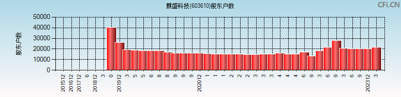 麒盛科技(603610)股东户数图