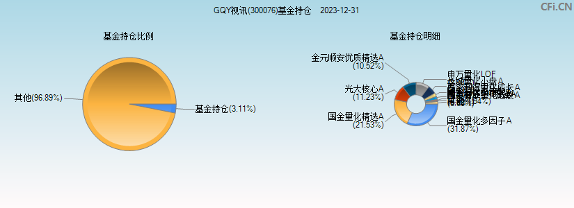 GQY视讯(300076)基金持仓图