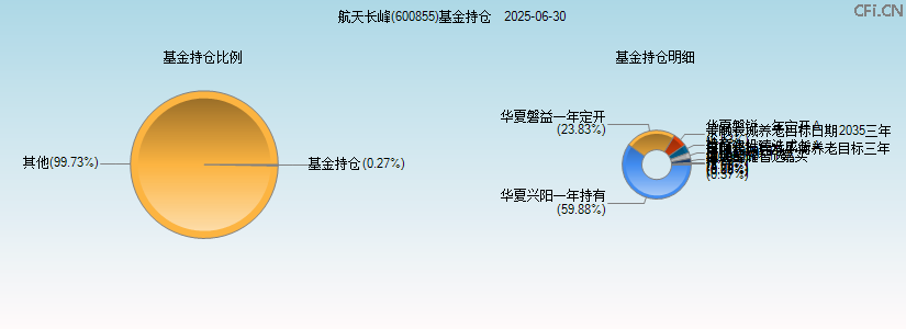 航天长峰(600855)基金持仓图