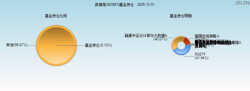 数据港(603881)基金持仓图 数据港(603881)基金持仓图