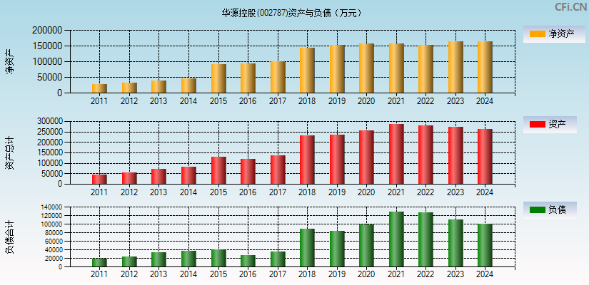 华源控股(002787)资产负债表图