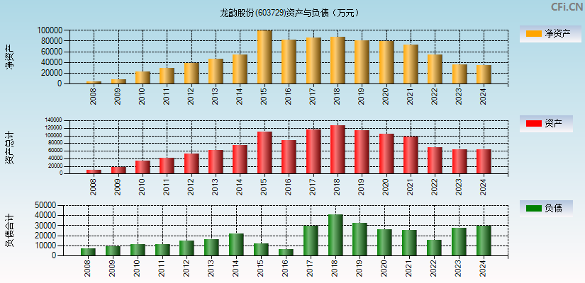 龙韵股份(603729)资产负债表图