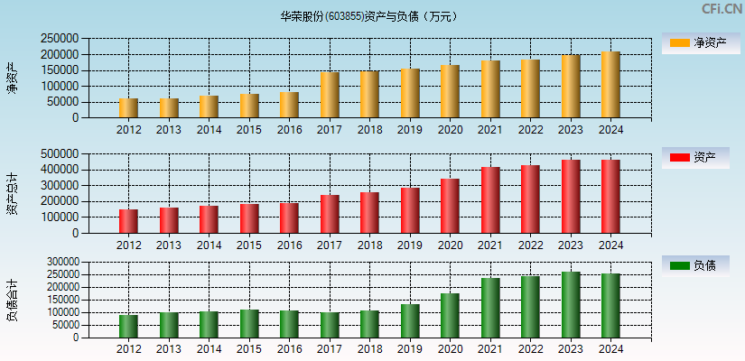华荣股份(603855)资产负债表图