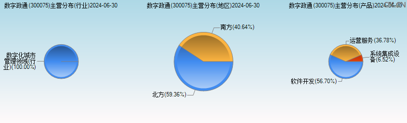 数字政通(300075)主营分布图