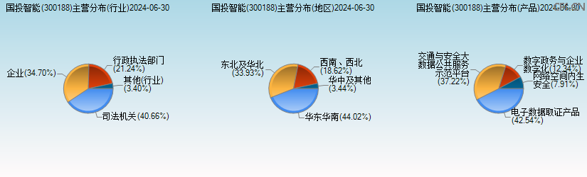 国投智能(300188)主营分布图 国投智能(300188)主营分布图