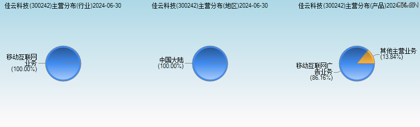 佳云科技(300242)主营分布图 佳云科技(300242)主营分布图