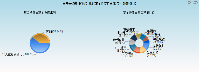 国寿安保新材料A(019824)基金投资组合(持股)图 国寿安保新材料A(019824)基金投资组合(持股)图