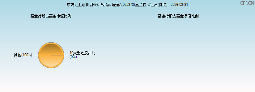 东方红上证科创板综合指数增强A(025373)基金投资组合(持股)图 东方红上证科创板综合指数增强A(025373)基金投资组合(持股)图