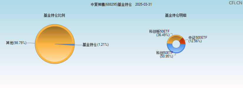 中复神鹰(688295)基金持仓图