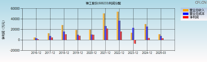 神工股份(688233)利润分配表图