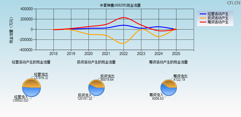 中复神鹰(688295)现金流量表图