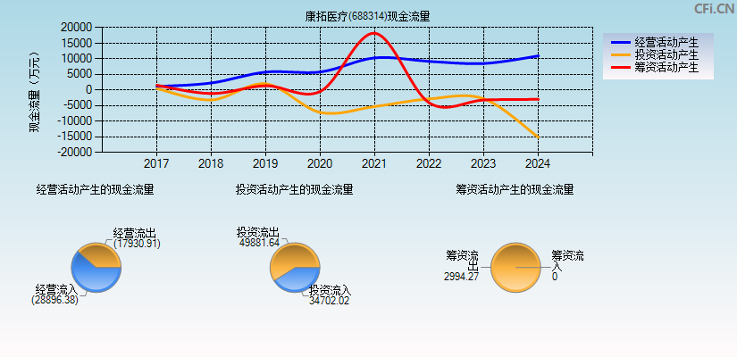 康拓医疗(688314)现金流量表图