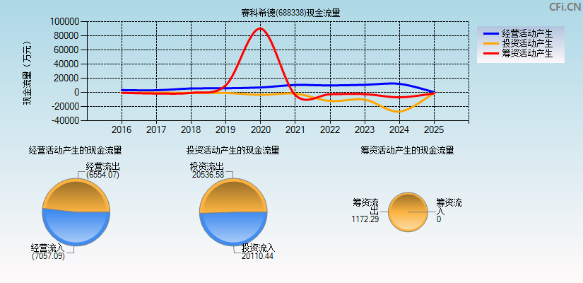 赛科希德(688338)现金流量表图