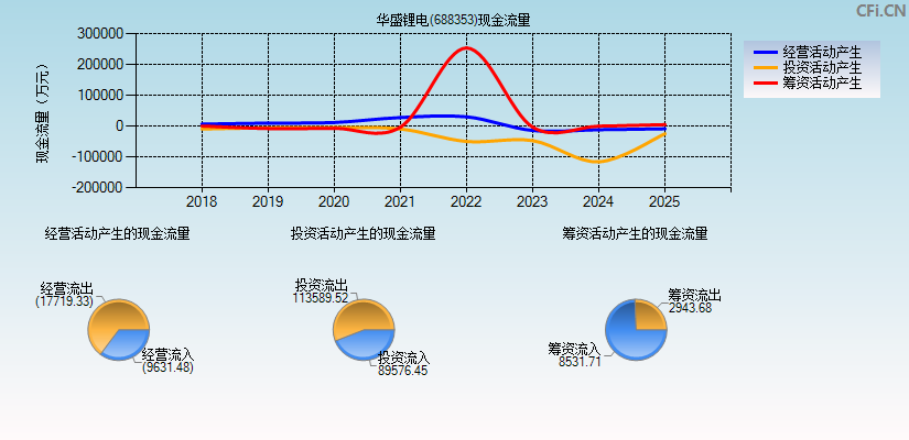 华盛锂电(688353)现金流量表图