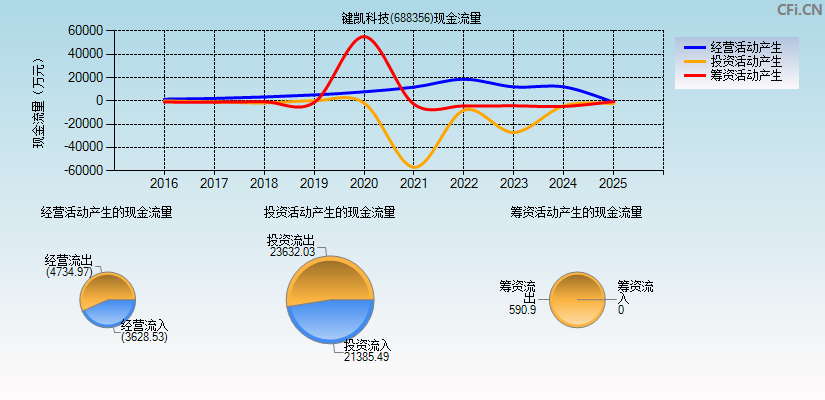 键凯科技(688356)现金流量表图