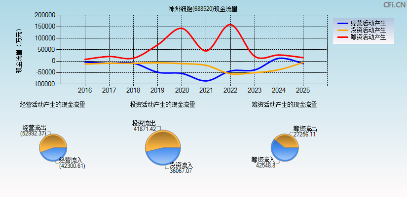 神州细胞(688520)现金流量表图