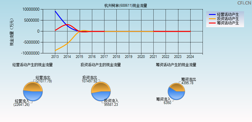 杭州柯林(688611)现金流量表图