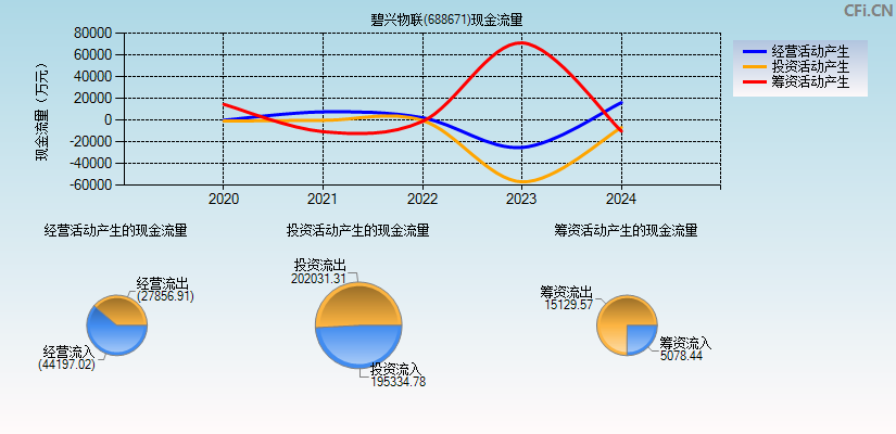 碧兴物联(688671)现金流量表图