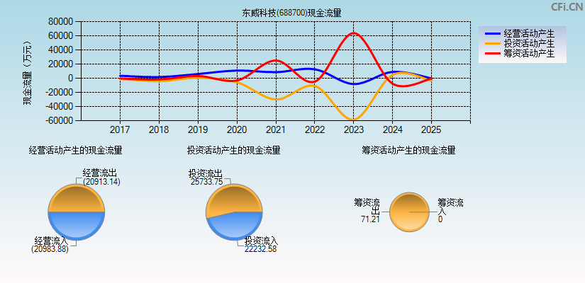 东威科技(688700)现金流量表图
