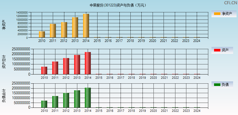 中荣股份(301223)资产负债表图
