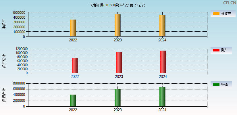 飞南资源(301500)资产负债表图