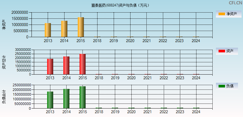 宣泰医药(688247)资产负债表图