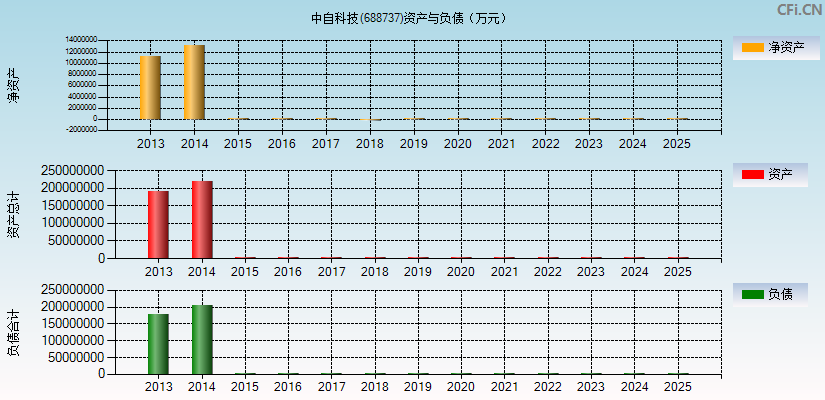 中自科技(688737)资产负债表图