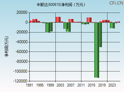 600610财务指标图