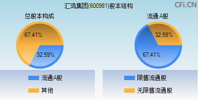 600981股本结构图