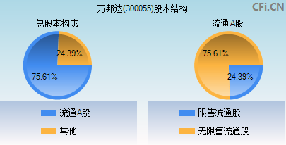 300055股本结构图