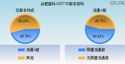 430718股本结构图