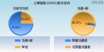600602股本结构图