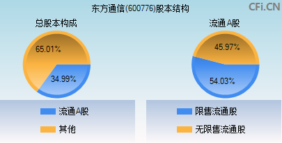 600776股本结构图