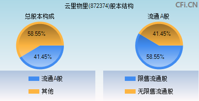 872374股本结构图