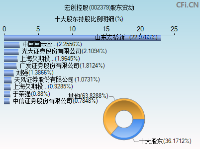 002379股东变动图