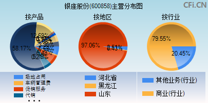 600858主营分布图