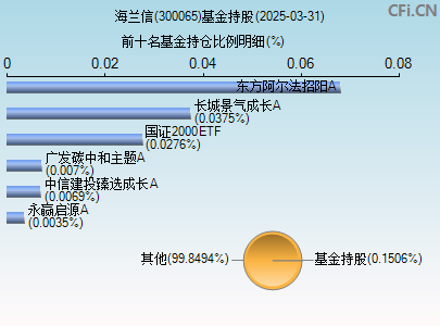 300065基金持仓图