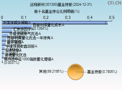 301300基金持仓图