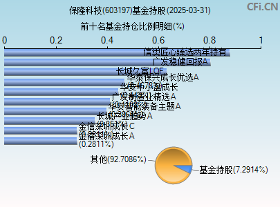603197基金持仓图