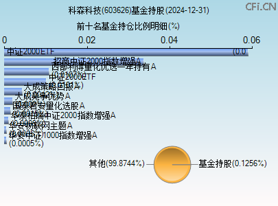 603626基金持仓图