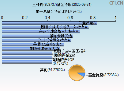 603737基金持仓图